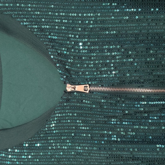 Sequin Green Jacket - Picture 3 of 5